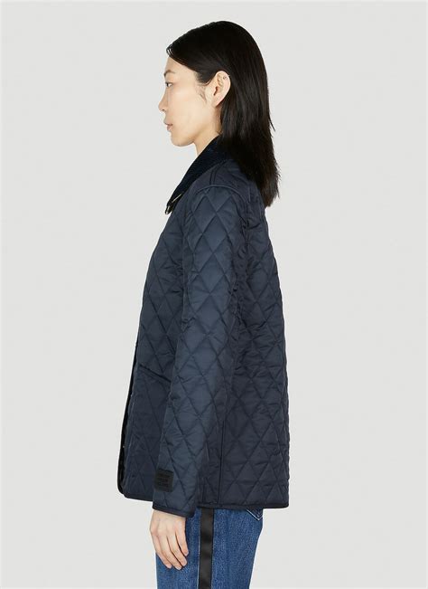 burberry dranefeld quilted jacket|burberry cashmere cape jacket.